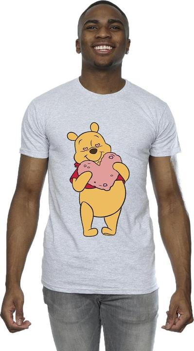 Actual product image Disney Mens Winnie The Pooh Heart Eyes T-Shirt (XXL)