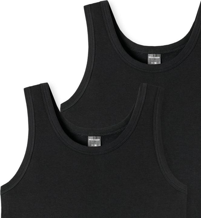 Actual product image Schiesser Pack of 6 Teens Boys - 95/5 Organic Cotton undershirt (140)