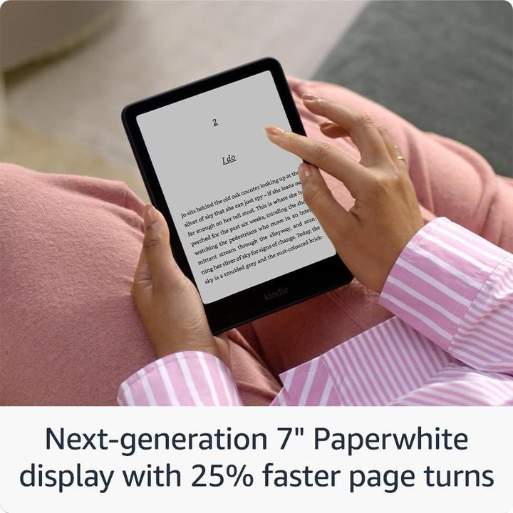 Productafbeelding Amazon Kindle Paperwhite (2024) 7 eReader - 16 GB, Zwart (7", 16 GB, Black)
