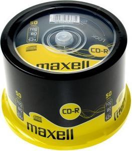 Produktbild Maxell CD-R 80min 700MB Spindel 50pk 50 Stück(e) (50 x)