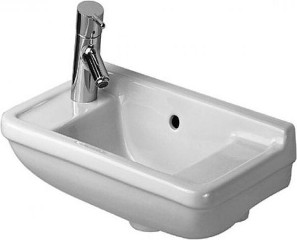 Image du produit Duravit Lave-mains STARCK 3 m ÜL HLB 50x26cm HL-Vortich blanc WG (260 mm, 500 mm)