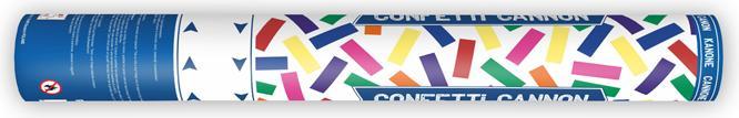 Actual product image Partydeco Confetti Cannon - 40cm - Paper Strips - Colourful