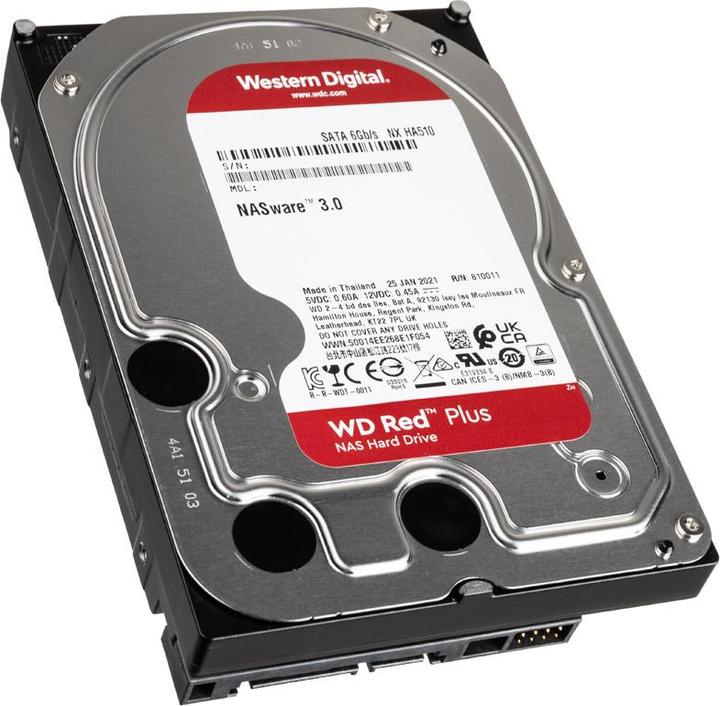 Actual product image WD Red Plus (4 TB, 3.5", CMR)