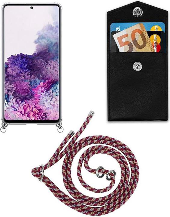 Produktbild Cadorabo TPU Handy Kette SILBER Cover