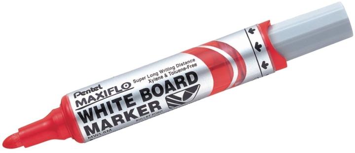 Immagine prodotto Pentel Marcatore per lavagne bianche Maxiflo MWL5M (Red, 6 mm, 1 x)