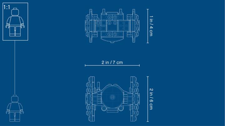 Actual product image LEGO First Order TIE Fighter Microfighter (75194, LEGO Star Wars)