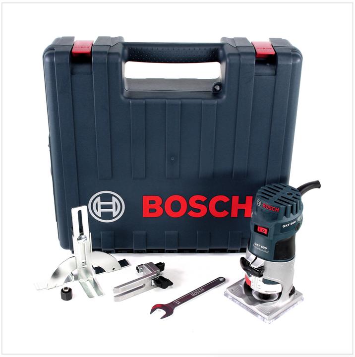 Immagine prodotto Bosch Professional Pantografo per bordi GKF 600, con valigetta di trasporto