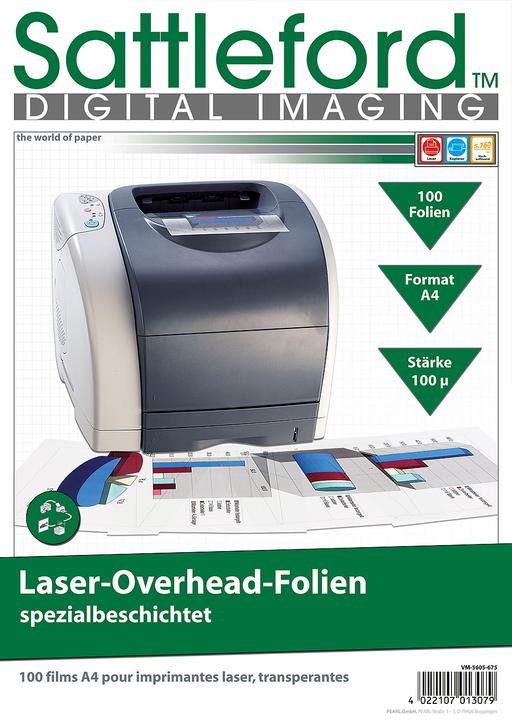 Produktbild Sattleford Overhead-Folien für Laserdrucker & Kopierer (100 x)
