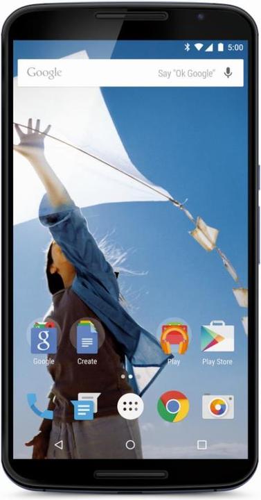 Motorola Google Nexus 6 (64 GB, Cloud White, 5.96", Single SIM, 13 Mpx, 4G)