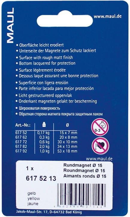 Image du produit Maul par aimant (8 x)