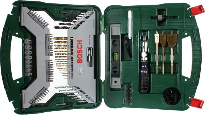 Productafbeelding Bosch Zubehör X-Line Titanium boor- en bitset 100 stuks (32 mm, 38 mm, 45 mm, 54 mm)