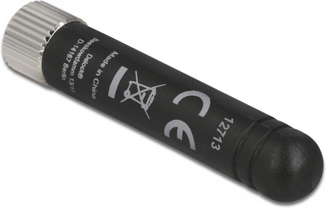 Produktbild Delock LPWAN 868 MHz Antenne SMA Stecker 1,6 dBi omnidirektional starr schwarz
