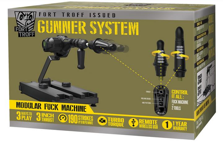 Actual product image Fort Troff Gunner System - 3-In-1 Modular Fuck Machine