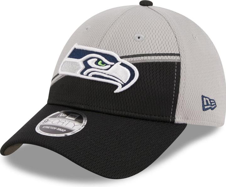 Image du produit New Era 9Forty Stretch Cap Sideline 2023 Seattle Seahawks (Taille unique)