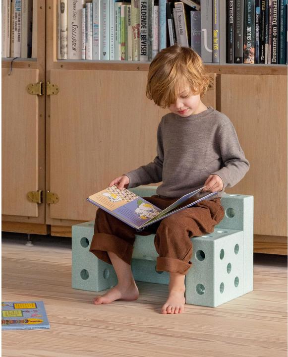 Actual product image Modu Explorer Set - Building Set Balance Toy, Slider, Seesaw