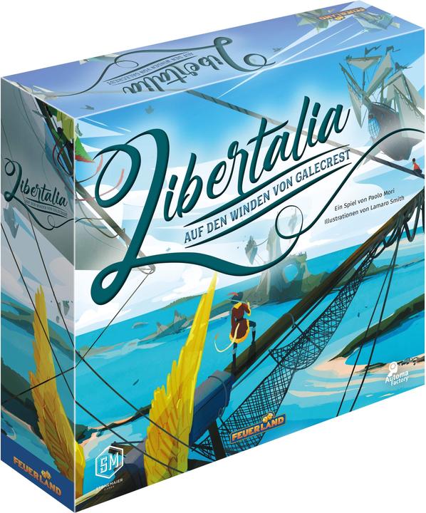 Produktbild Feuerland FEU31010 - Libertalia - Auf den Winden von Galecrest, Brettspiel, ab 14 Jahren (DE-Ausgabe) (Deutsch)