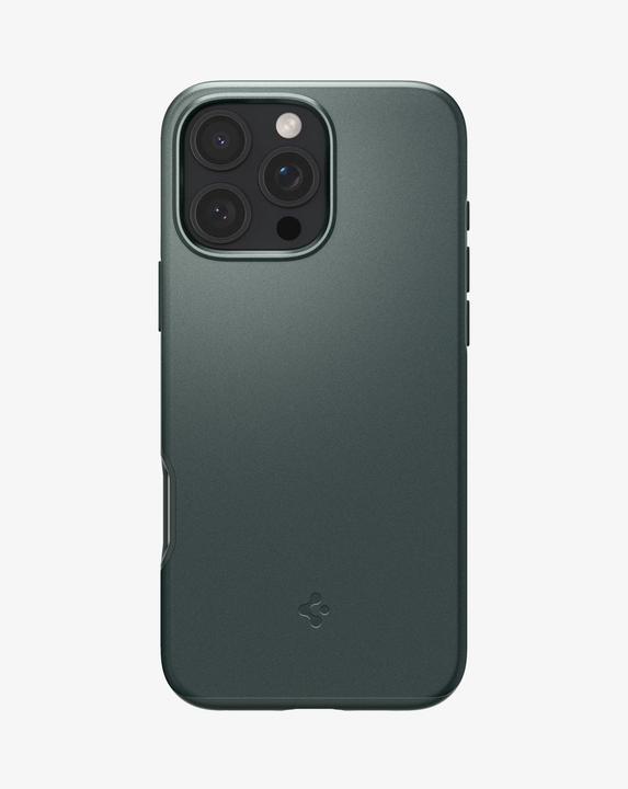 Actual product image Spigen Thin Fit Mag iPhone 16 Pro Max Magsafe zielony/abyss green ACS07981 (Apple iPhone 16 Pro Max)