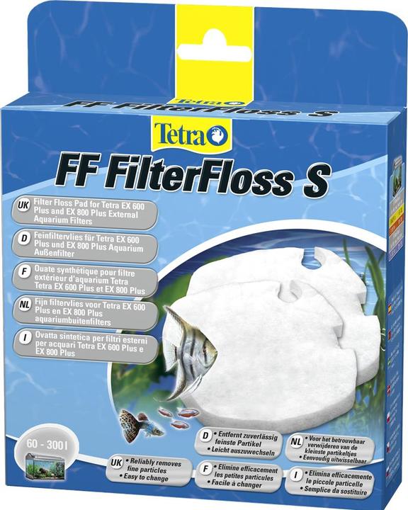 Tetra Feinfiltervlies FF 400/600/700 (300 l, Aussenfilter, Meerwasser, Süsswasser)