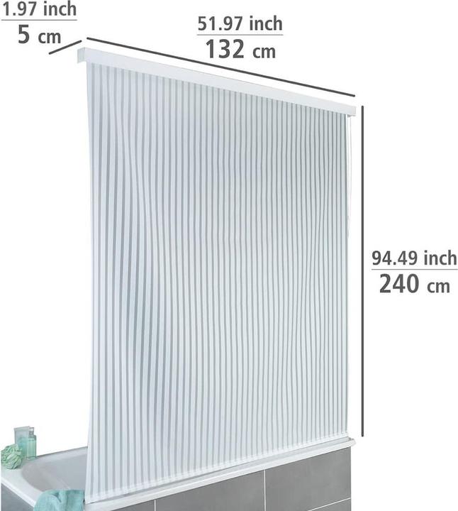 Produktbild Wenko Duschrollo (128 x 240 cm)
