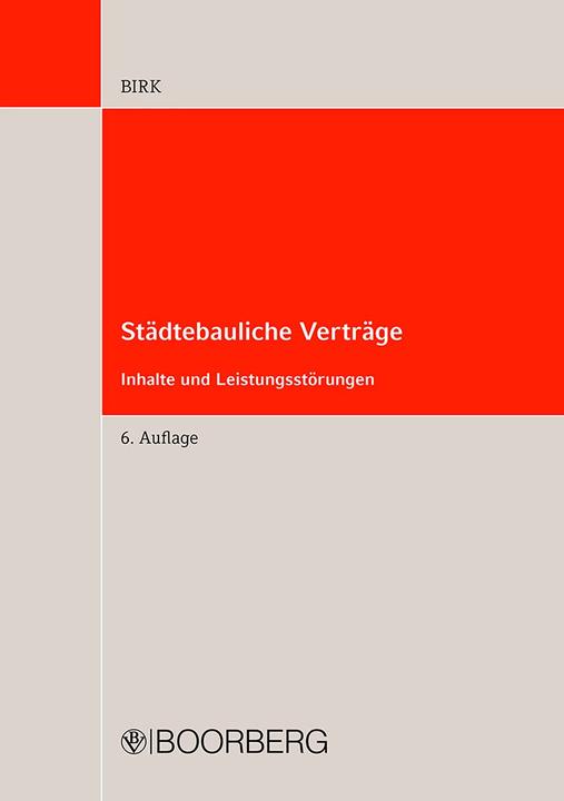 Image du produit Städtebauliche Verträge (Allemand, Hans-Jörg Birk, 2021)