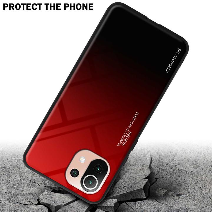 Immagine prodotto Cadorabo Manicotto per vetro in TPU a 2 colori (Xiaomi Mi 11 Lite, Xiaomi Mi 11 Lite 5G)
