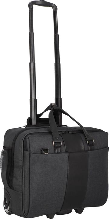 Produktbild Dermata Business Laptop Trolley Canvas 3497CV Zwart (32 l, Handgepäck (bis 50l))