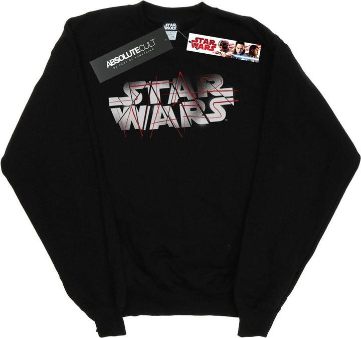 Immagine prodotto Star Wars The Last Jedi Spray Logo Felpa Donna (S)