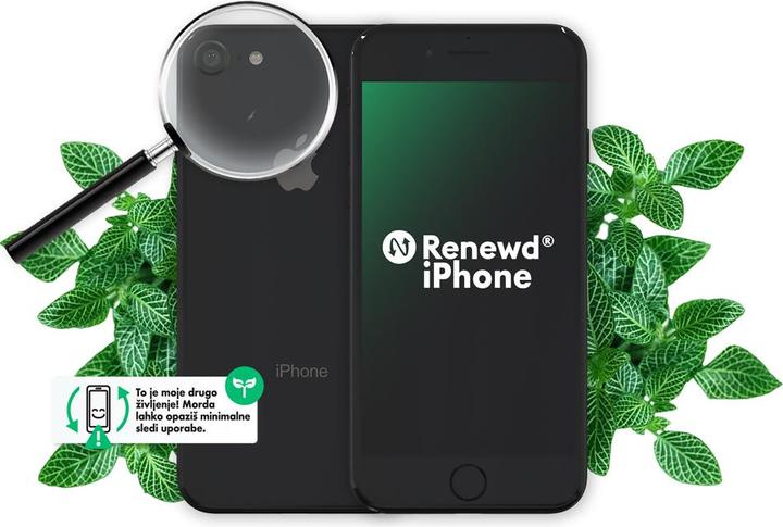 Immagine prodotto Renewd iPhone 8 (64 GB, Grigio siderale, 4.70", 12 Mpx, SIM singola, A / Come nuovo)