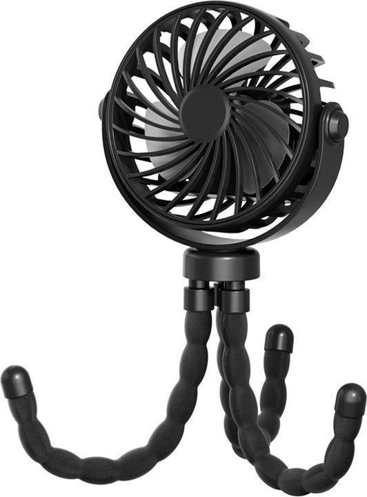 Produktbild Apfelkiste Kinderwagen Ventilator 360°Octopus