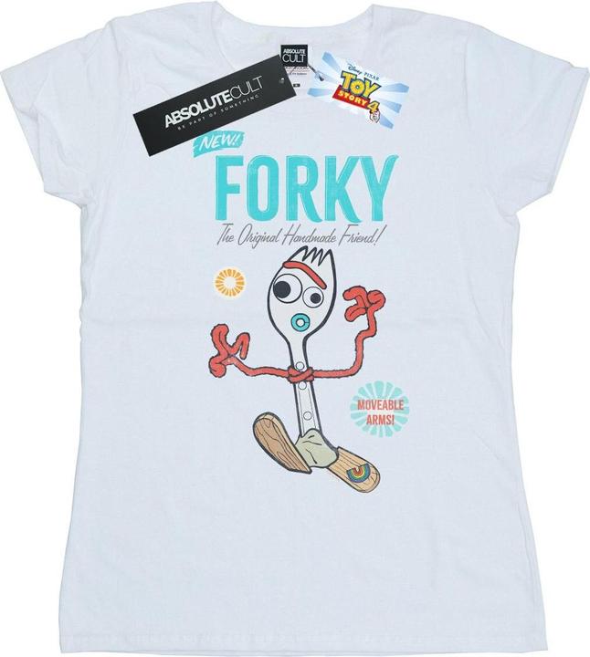Immagine prodotto Disney Toy Story 4 Forky Handmade Friend Maglietta Donna (L)