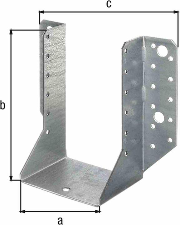 Produktbild Alberts Balkenschuh 100 x 140 mm, Typ A, sendzimirverzinkt, 1 Stck (Balkenschuh, 1 Stk.)