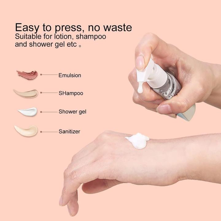 Image du produit Swissdetector Ensemble de Flacons de Voyage Pratique et élégant 4 en 1 - 50Ml - Vert (Housse)
