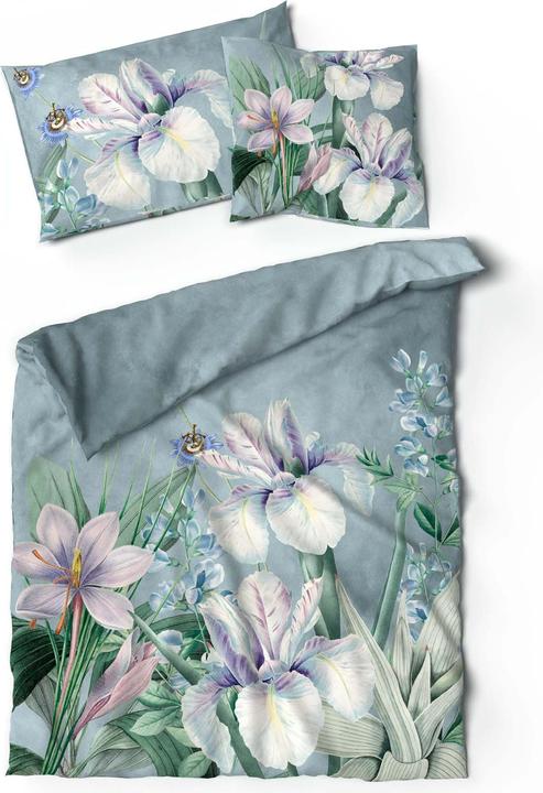 Actual product image Lotus Bettwaren Création Bed Linen Satin Iris (Duvet cover, 200 x 210 cm)