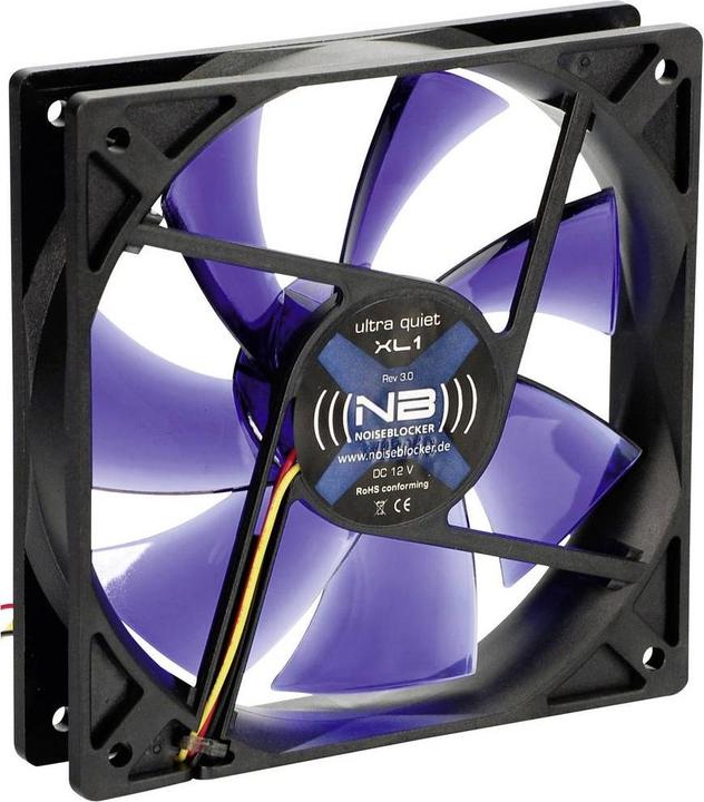Actual product image Noiseblocker BlackSilentFan XL1 (120 mm, 1 x)