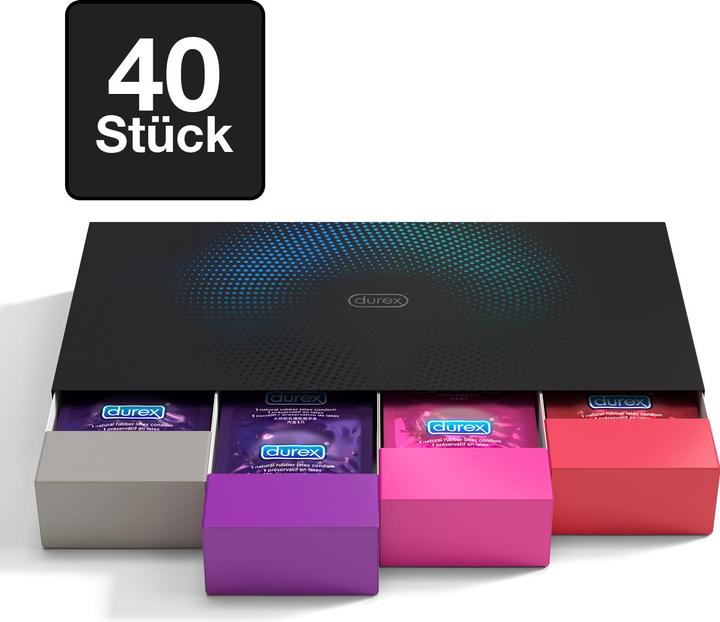 Image du produit Durex Fun Explosion Black Box (40 pcs)