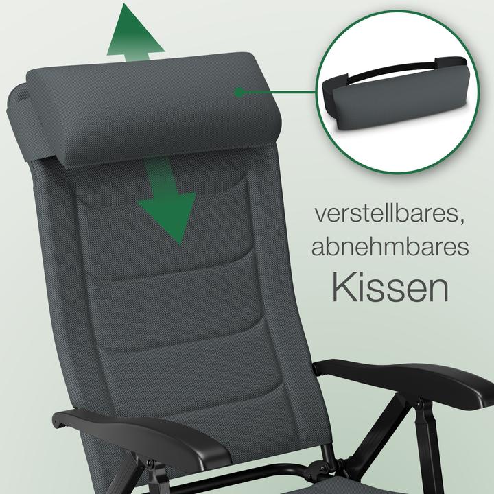 Image du produit Aktivshop Klappstuhl aktiv Camping mit Beinauflage