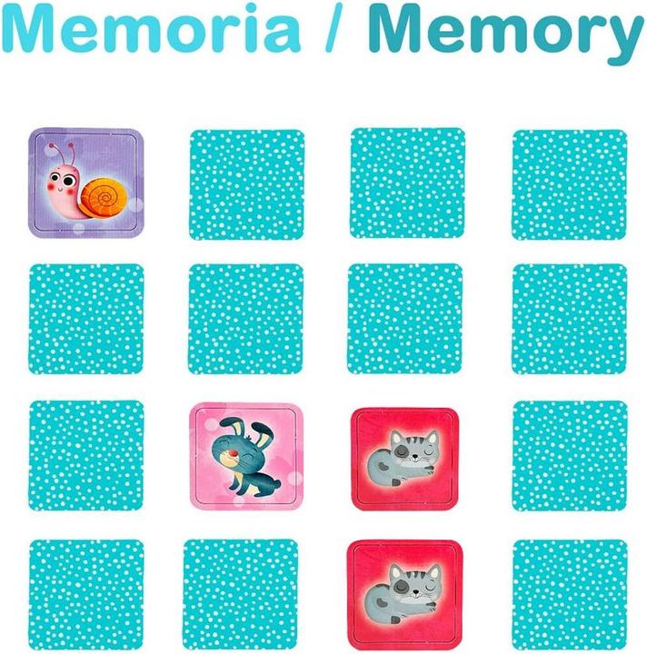 Produktbild Lisciani Puzzle Carotina Baby 16 x 1 x 16,5 cm Bauernhof 4 in 1 (12 Teile)