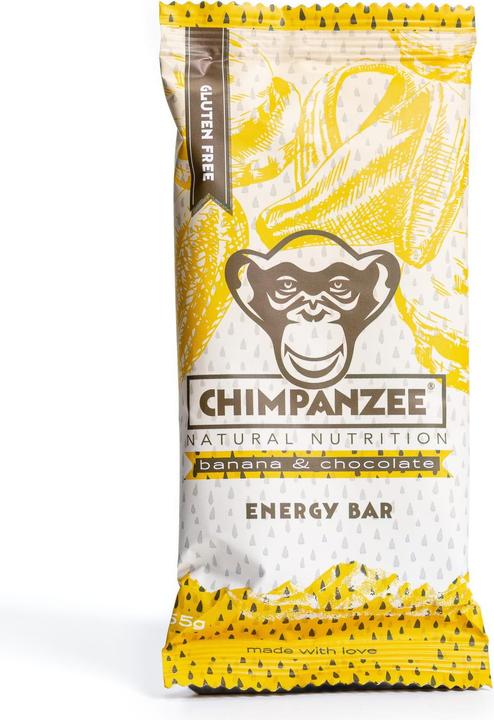 Actual product image Chimpanzee Energy Bar Banana & Chocolate (1 pcs., 55 g)