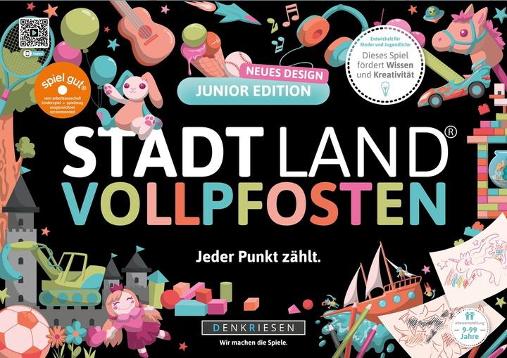 Produktbild Denkriesen Stadt Land Vollpfosten - Jeder Punkt zählt (Deutsch)
