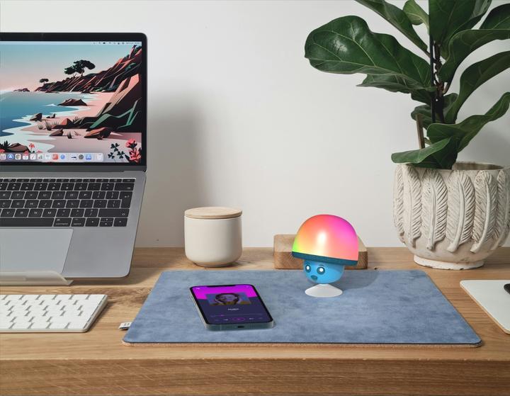 Actual product image MOB Mega Mush Mushroom Speaker Blue (3 h, Electrical connection)