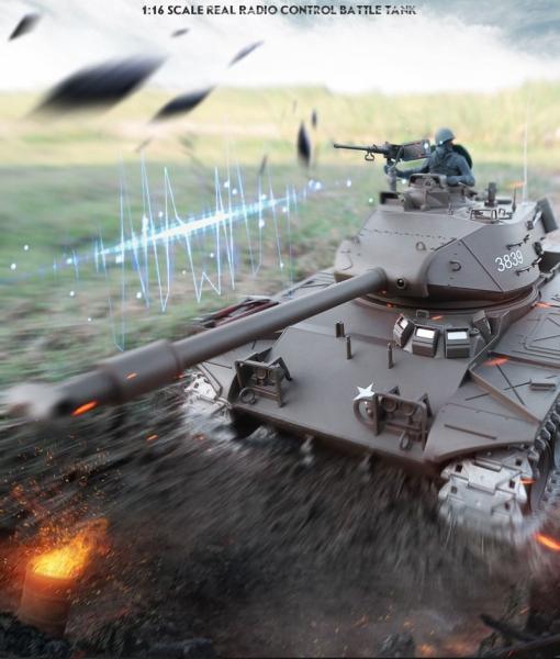 Produktbild Es-toys RC Panzer M41 A3 "WALKER BULLDOG" Heng Long 1:16 Mit R&S, Metallgetriebe Und Metallketten... (RTR Ready-to-Run)