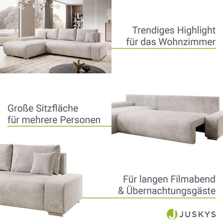 Produktbild Juskys Iseo (Ecksofa)