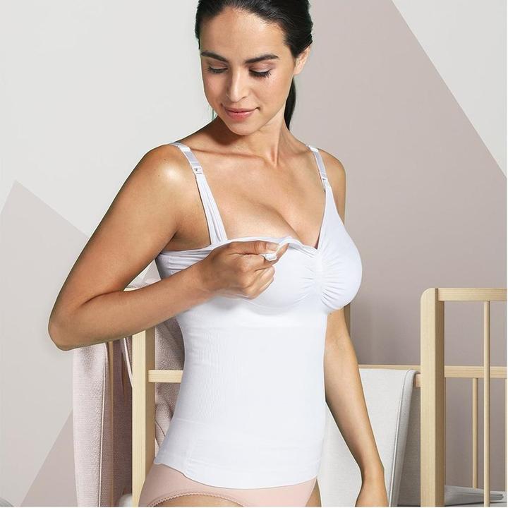 Actual product image Carriwell Nursing top / Shapeware 2 in 1 white S