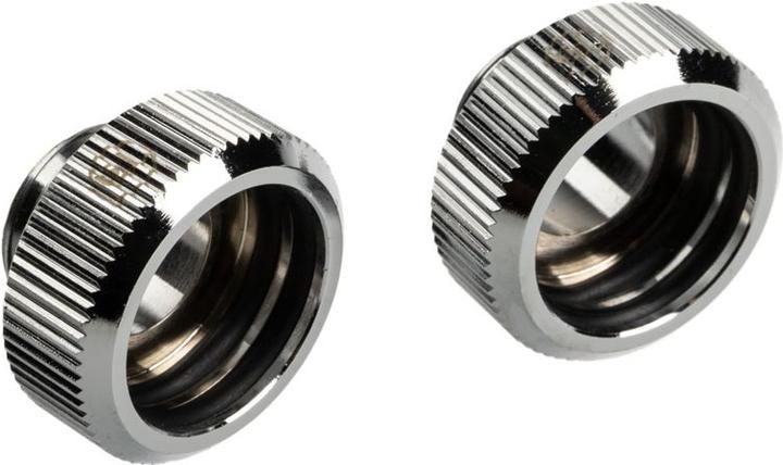 Actual product image Bitspower Touchaqua adapter connection G1/4 inch male to 16mm AD hardtube - pack of 2
