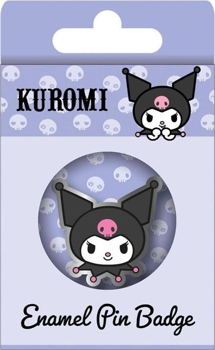 Produktbild Kuromi Emailliert Abzeichen Happy Face