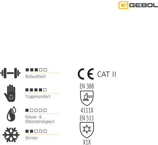 Image du produit Gebol GEBOL Arbeitshandschuh Winter Lite Touch 8 (8)