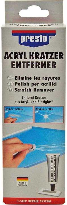 Produktbild Presto Reparaturset Acryl-Kratzer-Entferner