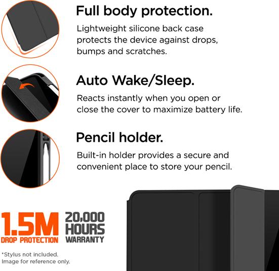 Produktbild Eiger Storm 250 Stylus Case (iPad 10.9 (2022), iPad 2025 (11. Gen))