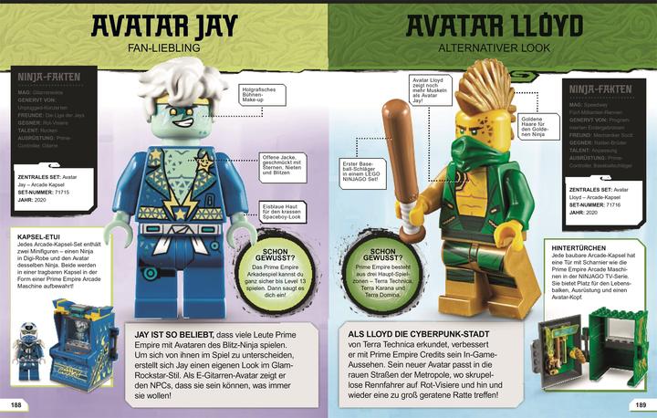 Produktbild LEGO Ninjago - Lexikon der Minifiguren (Deutsch, Simon Hugo, Claire Sipi, 2021)