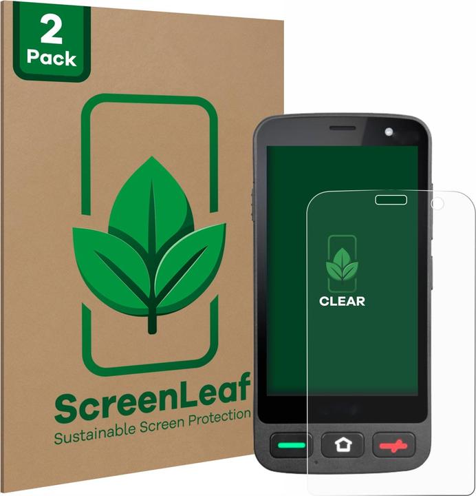 Productafbeelding ScreenLeaf Beschermfolie duurzame screenprotector screenprotector folie helder transparant (2 Stuk, Brondi Amico)